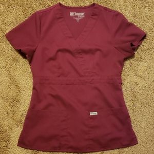 Grey's anatomy scrub top small